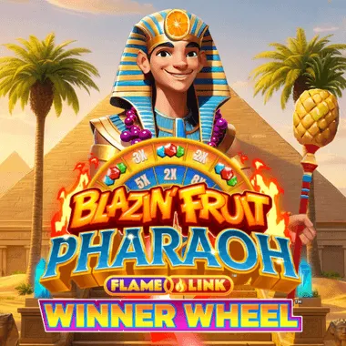 Blazin' Fruit Pharaoh FlameLink WinnerWheel game tile